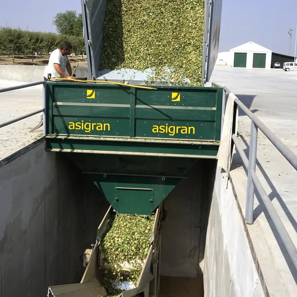 Cintas de recepción y dosificación